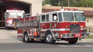 *DOUBLE PULL* OCFA Engine 22 (Reserve) & Engine 222 Responding