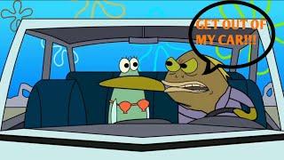 GET OUT OF MY CAR (Spongebob Squarepants parody animation)