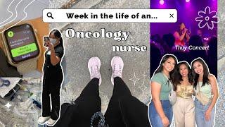WEEK IN THE LIFE OF A NEW GRAD ONCOLOGY NURSE  orientation, thu concert, carpool w/ mom