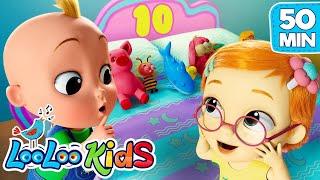 Ten in a Bed ️ KIDS SONGS | LooLoo KIDS Nursery Rhymes and Children`s Songs