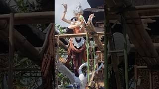 Pembuatan Patung Dewi Saraswati #suryapangkung