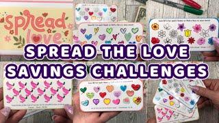 SAVINGS CHALLENGES made for GIVING! Stuffing tiny cute cash envelope & mini challenges. SPREAD LOVE!