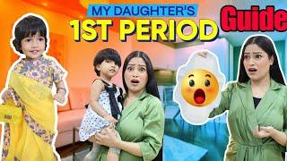 My Daughter's 1st Period Guide  Periods मे कपडा use करना, दर्द से परेशान Mental Trauma & न हो 