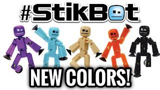 NEW Stikbot Colors! Metal Purple, Sparkle Black, Sand, & More! | Stikbot News