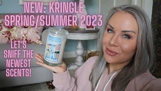 NEW Spring 2023 Kringle Candle Tumbler First Impressions! Salt Water Taffy, Sea Breeze & more!