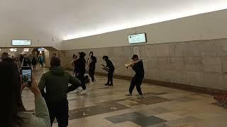 #группаЛенинград в исполнение музыкантов в метро.