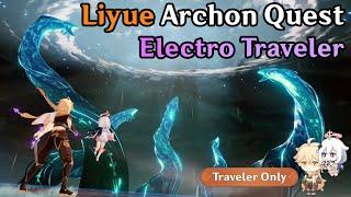 Liyue Archon Quest, but with C4 Electro Traveler | Traveler-san #22