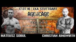 Christian Jungwirth vs. Mateusz Sobul | AGE OF CAGE 8 | [MMA Event Stuttgart]