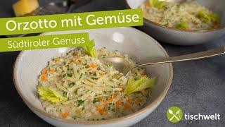 Cremiges Perlgraupen-Risotto: Orzotto mit Wurzelgemüse | Schnelles Rezept