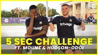 Mason Mount & Callum Hudson-Odoi PLAY the 5 Second Challenge