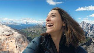 Hiking in the Dolomites