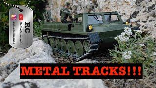 WPL E1 "Sasha Express" RC Russian Military Tracked Transport Vehicle GAZ 71 газ 71 #radiocommando