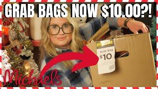 MICHAEL'S | NOW $10.00 GRAB BAGS/BOXES | DOUBLE THE PRICE FOR EACH BOX | UNBOXING | #michaels