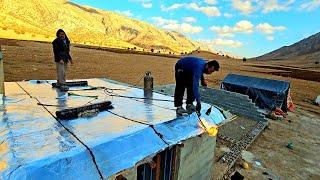 "Sheltering from the Storm: Protecting Nomadic Homes with Ingenious Roof Coverings"