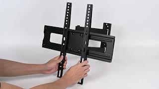 TV Wall Mount Bracket with Full Motion Articulating Arm for most 26"-55" inch PrimeCables®