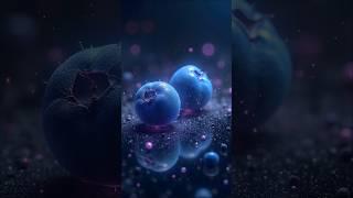 Quantum ASMR Art｜Entangled Berries Calm Anxiety｜GABA Balance + Visual Energy Boost  #aianimation