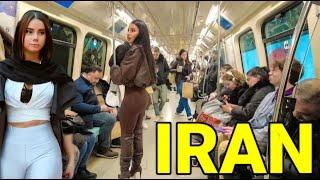 Exploring Tehran's Metro: How People Here Live?! Real IRAN  2024 ایران