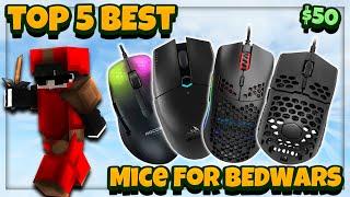 Top 5 BEST Budget Mice For Bedwars | Best Mouse for Minecraft Bedwars (HIGH CPS) - 2025