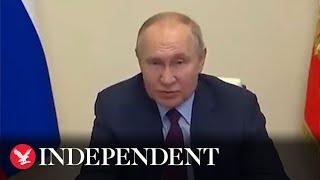 Furious Putin berates deputy prime minister for 'fooling around'