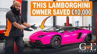 Supercar Bruce Saved This Lamborghini Owner £10,000 l The GVE London Podcast episode #33