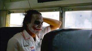 Joker in the Bus 'The Dark Knight' Deleted Scene