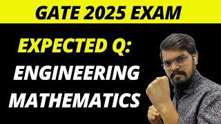 EXPECTED GATE 2025 QUESTION from ENGINEERING MATHEMATICS