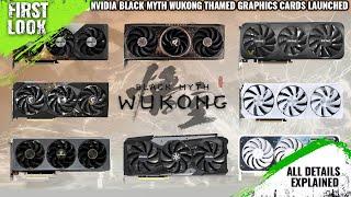 NVIDIA Black Myth Wukong Themed Eight Graphics Cards Launched - Explained All Spec, Features & More