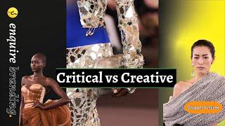 Why Critical Thinking Matters for Fashion Entrepreneurs vs Creative Thinking | enquire branding.