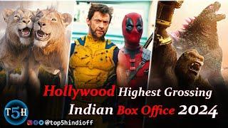 Top 5 Highest grossing Hollywood films at Indian box office in 2024 || Highest Grossing In India