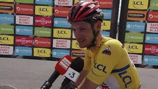 Brent Van Moer - Interview at the finish - Stage 2 Critérium du Dauphiné 2021