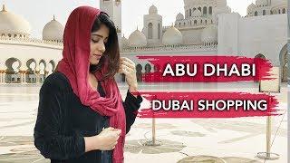 EXPLORING ABU DHABI | Ferrari World, Grand Mosque, Gold Souk | Mamiya Mukherjee