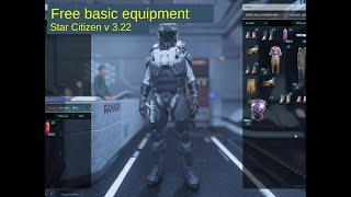 Star Citizen - 3.22 - New Player Guide - Basic equipment for free