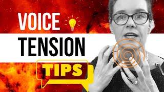 Tips to Lessen Voice Tension When Speaking