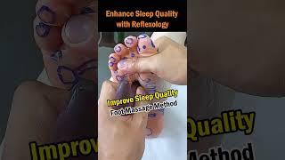 Enhance Sleep Quality with Reflexology #footreflexology #homemassage #diymassage #footmassage