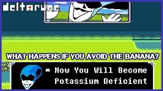 What happens if Kris doesn't get the banana? - Deltarune Chapter 2