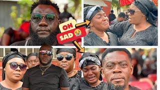 Akabenezer, Papa Kumasi, Wassa Broni & More Kumawood Stars Attend Louisa Adinkra's Mom's Funeral