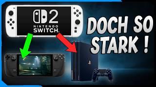 Switch 2 so leistungsstark wie nen SteamDeck aber schwächer als ne PS4 Pro ? | Switch 2 Leistung