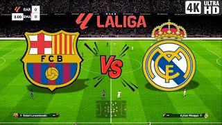 EN VIVO: : Real Madrid vs Barcelona | El Clasico |  - La Liga 24/25 | Simulation Gameplay |