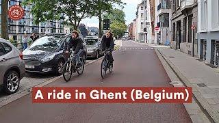 A ride in Ghent (Belgium)