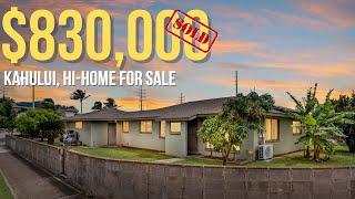 Beautiful Maui Real Estate Home for sale In 144 Puukani St,Kahului,HI, Real Estate Video Tour!(SOLD)