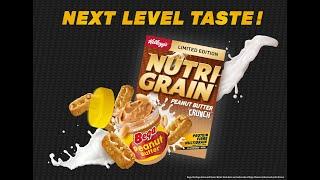 New Kellogg's Nutri Grain Peanut Butter Crunch