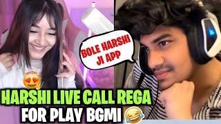 Harshita Live Call Rega  For Play Bgmi