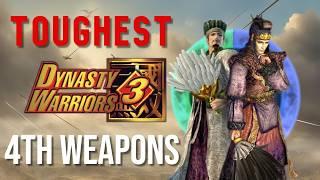 The Hardest 4th Weapons To Obtain in Dynasty Warriors 3