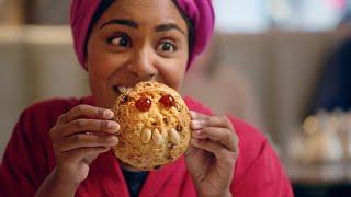 Nadiya Hussain Visits Betty's Tea Room  For A Fat Rascal | Extraordinary Places To Eat | BBC Select