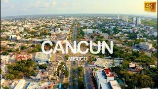 CANCUN, MEXICO I 4K VIRTUAL TRAVEL TOUR  I DRONE FOOTAGE I 2021