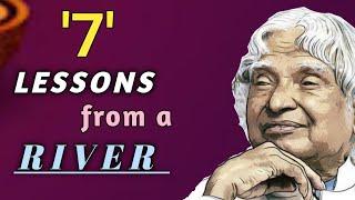 Seven Most Powerful Lessons From River || Life Changing Lesson || Words of Goodness