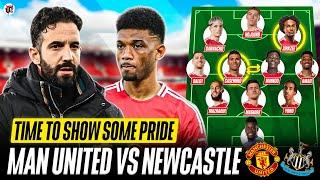 Bruno & Ugarte OUT: Amorim Needs Players To STEP UP  | MAN UTD vs NEWCASTLE Starting XI