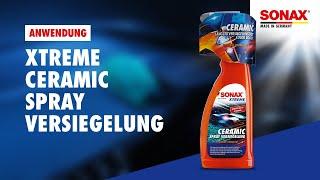 How to use SONAX XTREME Ceramic Spray Coating