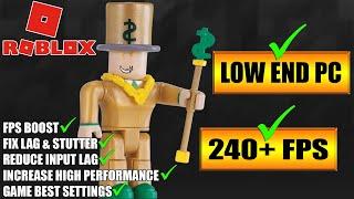  Roblox FPS Boost | Lag & Stutter FIX | After UPDATE | Fix FPS Drops in Roblox | LOW END PC