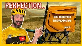 Is This the Best Brompton Bikepacking Bag? | Front vs Rear Load Debate